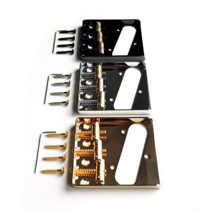 Telecaster Vintage Ashtray Bridge – Brass Saddles